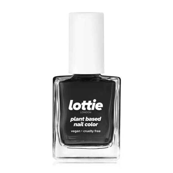 Lottie London Plant based Gel Nail color, All Free, edgy matte black, Finesse, 0 - Picture 1 of 4